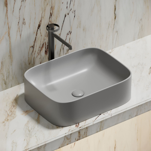 Раковина накладная (50,5х38) Ceramica Nova ELEMENT CN6052MSG