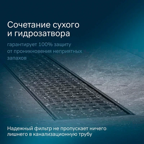 Душевой лоток 70 см Am.Pm MasterFlow W01SC-P11-070-01BM черный матовый