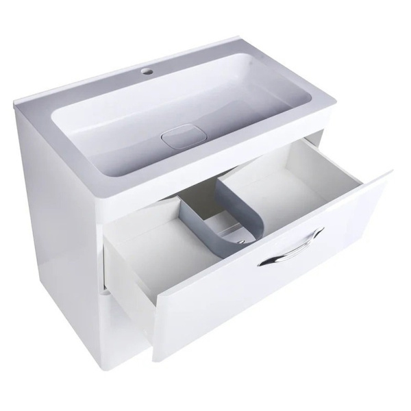 Тумба под раковину напольная Style Line Каре СС-00002267 белый