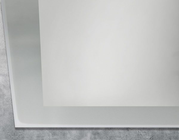 Зеркало с подсветкой и часами Art&Max Tivoli AM-Tiv-450-1500-DS-F