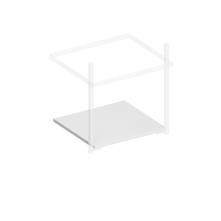 Полка для консоли Kerama Marazzi Pro 50 см PRO.sh.50\WHT.M