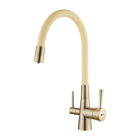 Смеситель для кухни Lemark Comfort LM3075B-Beige