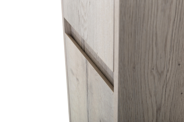 Пенал BelBagno KRAFT-1600-2A-SC-RGB-R Rovere Galifax Bianco