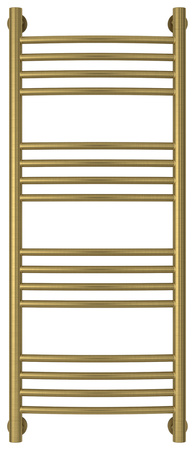 Полотенцесушитель Водяной Выгнутая Сунержа Богема + (100х40) Состаренная Латунь 051-0221-1040