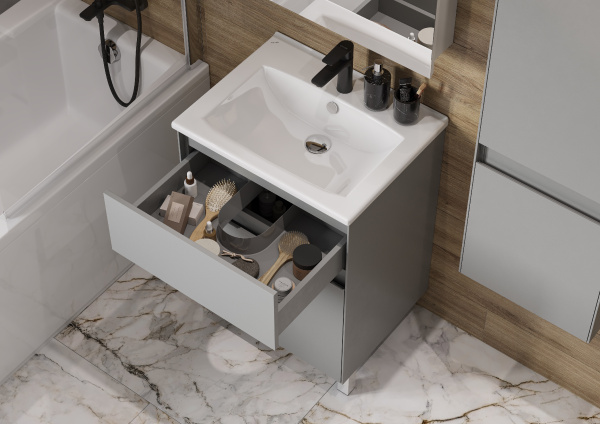 Тумба с раковиной Aquaton Форест 60 1A2782K0FR4D0