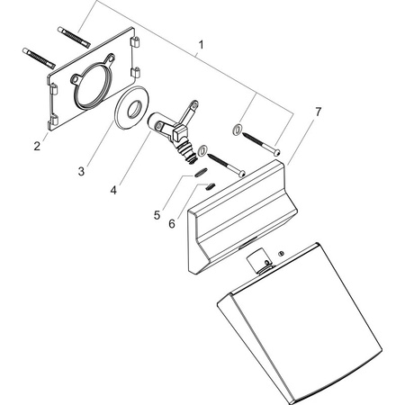 Верхний душ Hansgrohe Raindance Rainfall 26442000 хром