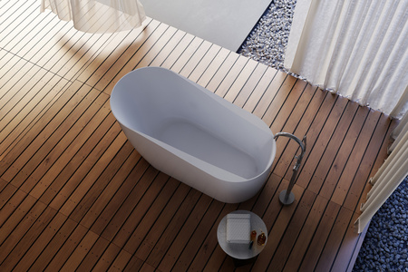 Акриловая ванна (170х78) ABBER AB9491-1.7 без гидромассажа, белый