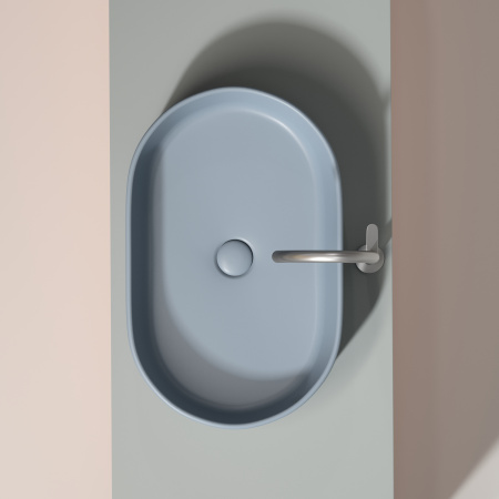Раковина накладная (60,8х38,5) Ceramica Nova ELEMENT CN6048MHL