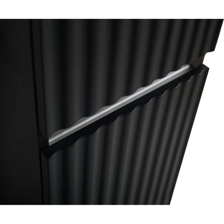Пенал подвесной Art&Max Elegant AM-ELEGANT-1500-2А-SO-NM-LED черный матовый