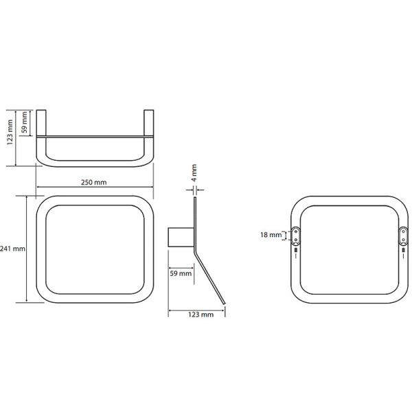 Кольцо для полотенец Bemeta Organic 157104391 Кольцо для полотенец Bemeta Organic 157104391