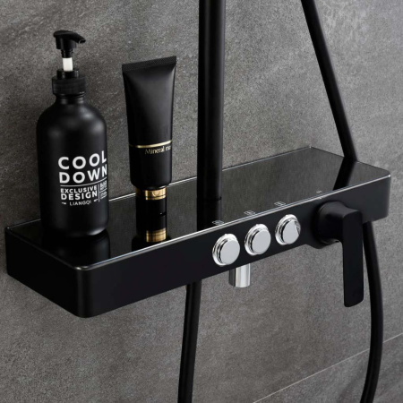 Душевая система с изливом Melana MALE F610501B MALE