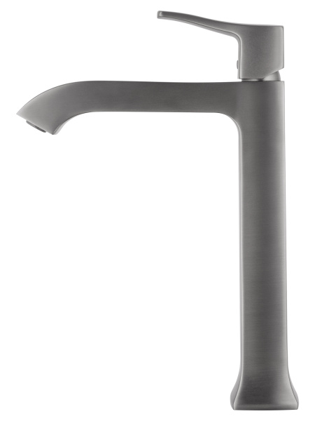 Смеситель для раковины высокий WONZON & WOGHAND FLEX, темный графит WW-88019072-BGM
