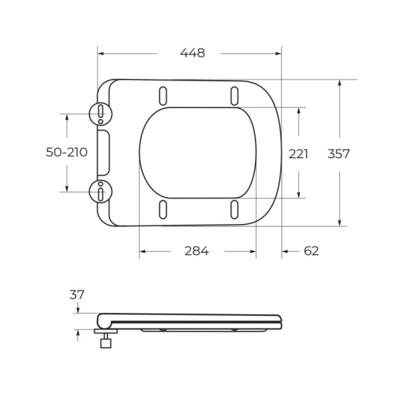 Унитаз напольный BelBagno Ardente-R BB02093CPR/SC без бачка, с сиденьем микролифт