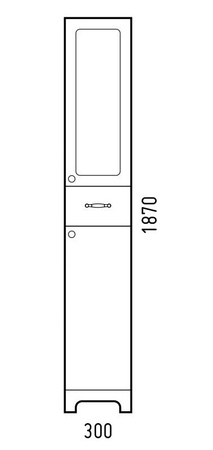 Пенал Corozo Прованс 30 SD-00000470