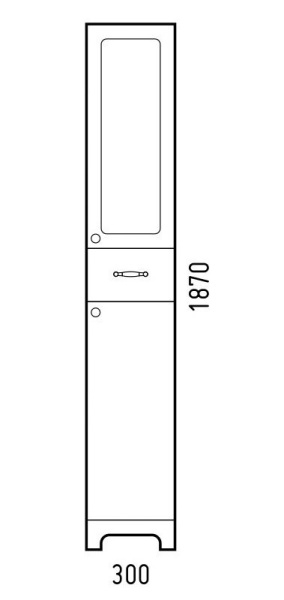 Пенал Corozo Прованс 30 SD-00000470