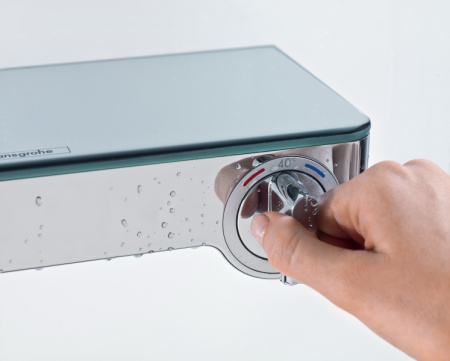 Термостат для душа Hansgrohe Shower Tablet Select 300 13171400 белый/хром