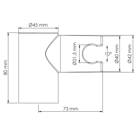 Держатель ручного душа WasserKRAFT A319
