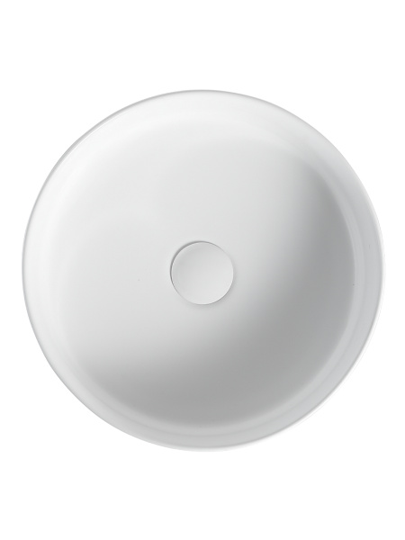 Тумба с раковиной подвесная 70 см, Orange Line Li-70TubMDF+B09-360W черный/белый