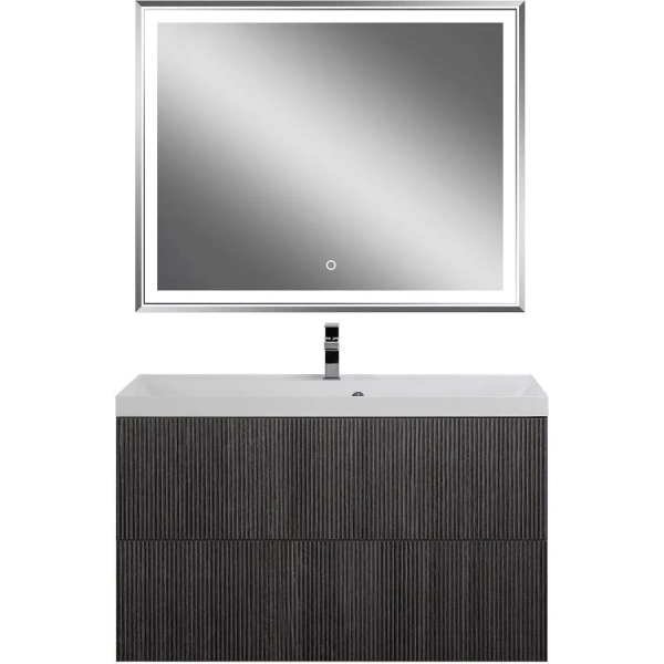 База под раковину подвесная Art&Max AM-Verona-Push-1000-2C-SO-KD кадена дарк