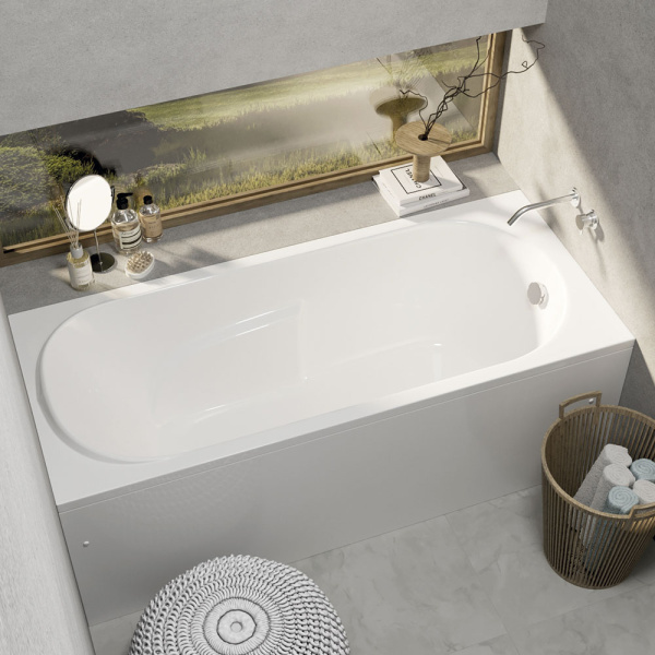 Акриловая ванна прямоугольная (140х75) Alba Spa ARABELLA ВПР0080000100