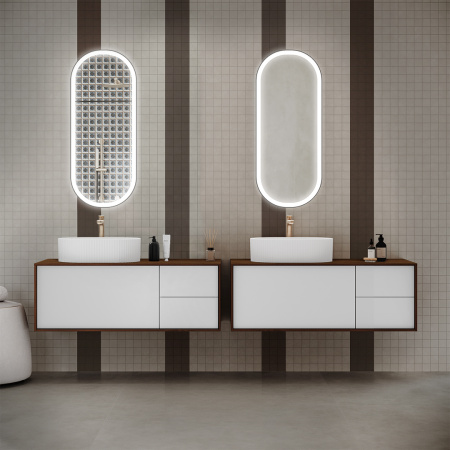 Тумба под раковину Kerama Marazzi Atollo 110 AT.110\WHT.M