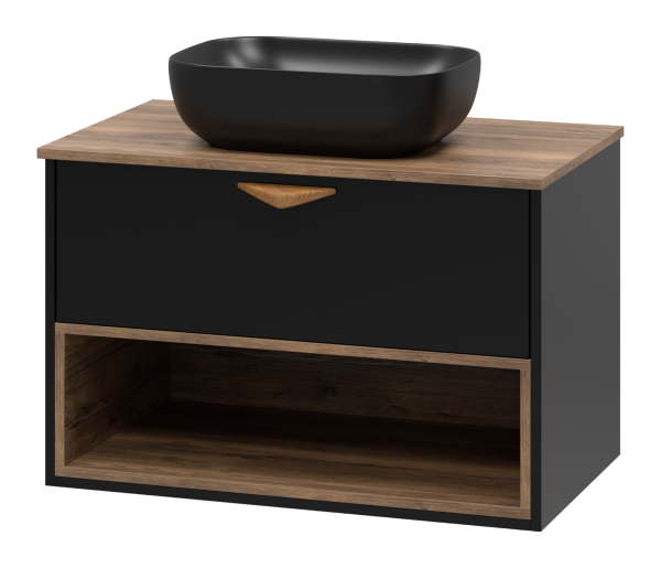 Тумба под раковину Brevita Bergen 80 BER-07080-19-02-1Я