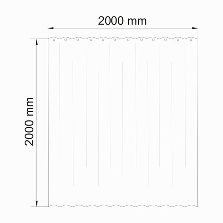 Штора для ванной WasserKRAFT Oder SC-30502