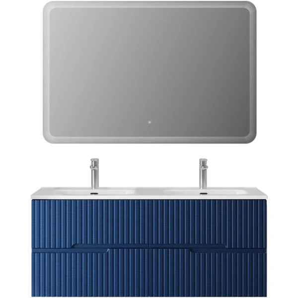 Тумба под раковину Cezares DUET-N-1200-4C-SO-2-SPF-P Sapfiro