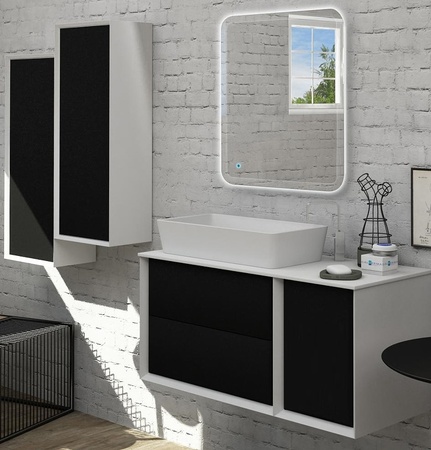 Шкаф подвесной Cezares Bellagio 54863 grafite