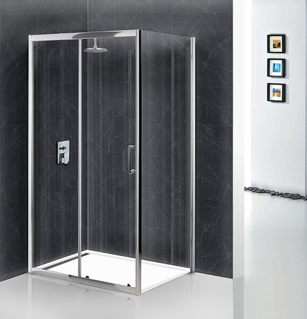 Душевой уголок (101х80) BelBagno UNO-195-AH-1-100/80-C-Cr
