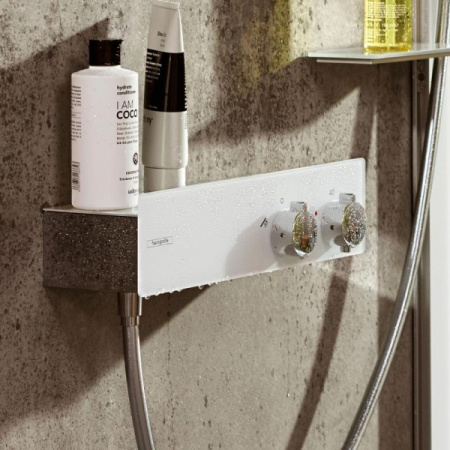 Термостат для душа Hansgrohe Shower Tablet Select 300 13171400 белый/хром