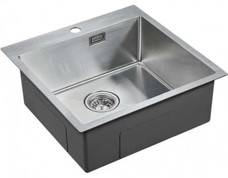 Кухонная мойка Paulmark Velten PM905151-BS брашированная нерж. сталь