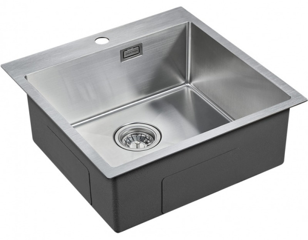 Кухонная мойка Paulmark Velten PM905151-BS брашированная нерж. сталь