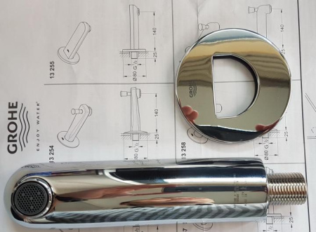 Излив для ванны Grohe BauCosmopolitan 13255 000 (13255000) хром