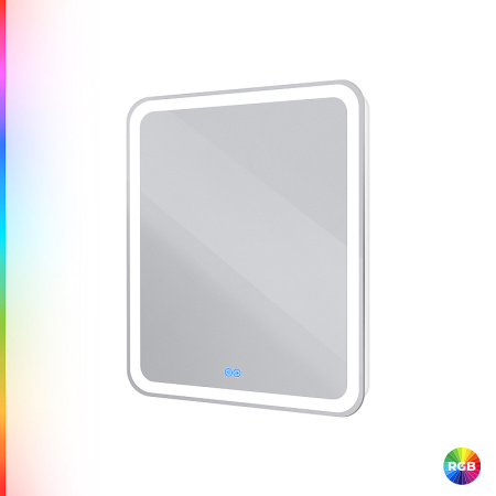 Зеркало c RGB подсветкой (80х80) Cezares CZR-SPC-MC-800-800-RGB-TCH