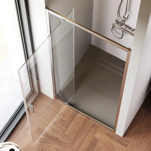 Душевая дверь в нишу 90 см Am.Pm Gem W90G-90-1P-MT хром матовый