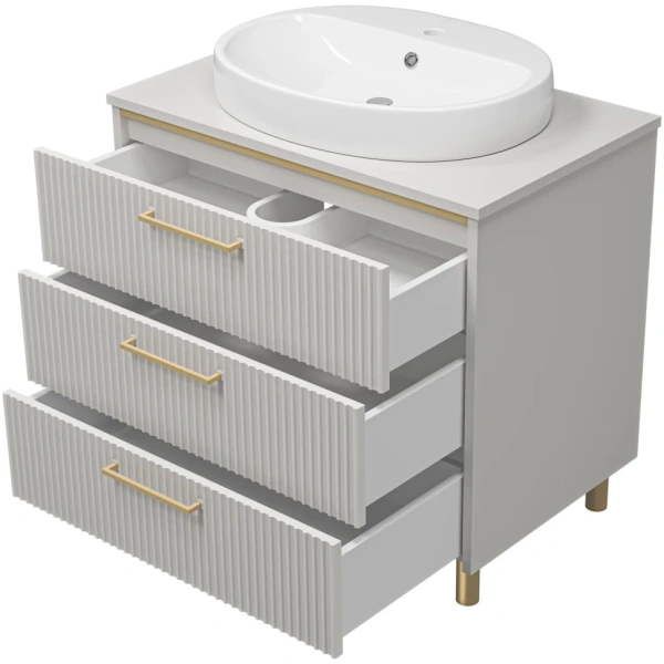 Тумба с раковиной 82,2 см Brevita Elche УТ000023945