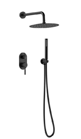Душевой комплект Gid Edessa L070-BM-VD2, черный матовый