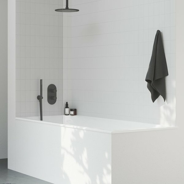 Смеситель для душа с термостатом Ravak Espirit Espirit ES 067.20BLM.O3 X070289 черный