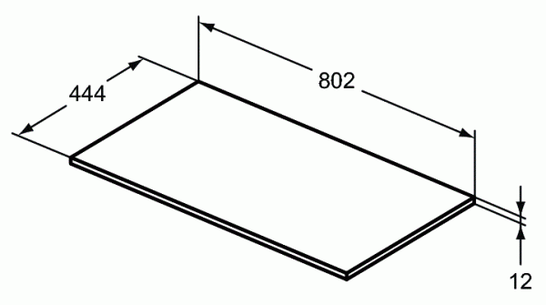 Столешница Ideal Standard Tonic II R4322FA