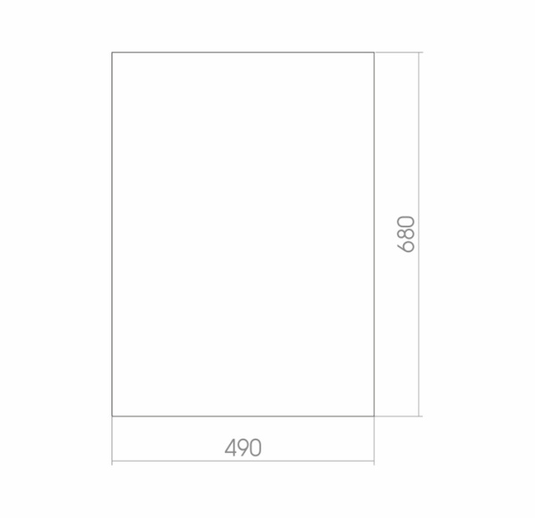 Зеркало (50х69) Silver Mirrors Модерн 00000265