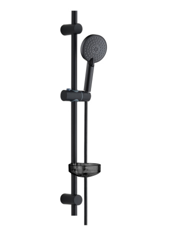 Душевой гарнитур Orange O-Shower OS702b лейка 3 режима, черный