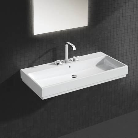 Раковина подвесная (1010х49см) Grohe Cube Ceramic 39386 00H (3938600H)