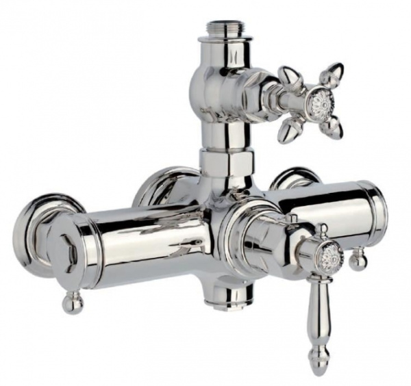 Термостат для душа Nicolazzi Termostatico Half Dome 4917NL70 (никель)