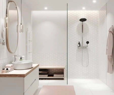 Душевая система Hansgrohe Pulsify Showerpipe 260 2jet 24240000, хром