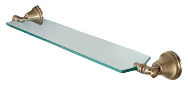 Полка стеклянная Tiffany World TWHA018br