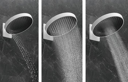 Верхний душ с кронштейном Hansgrohe Rainfinity 360 3jet 26234000 хром
