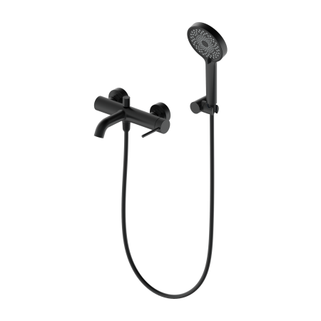 Смеситель для ванны с душем Oliveeka Y OL-639017-MB, черный матовый