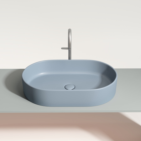 Раковина накладная (60,8х38,5) Ceramica Nova ELEMENT CN6048MHL