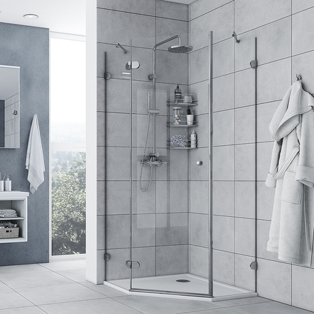 Душевой уголок (90х90) Aquaton Lax FES R 1AX022SSXX000